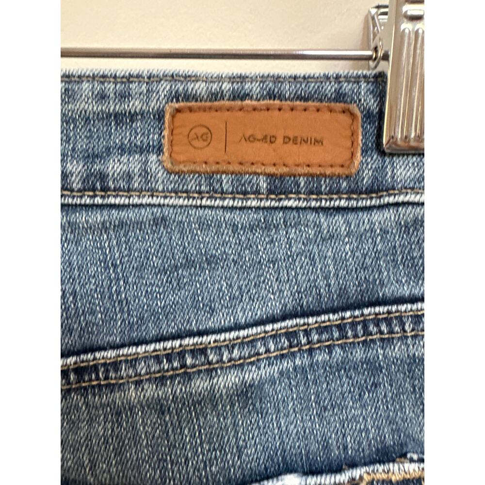 AG Adriano Goldschmied Alexxis High Rise Boot Cut  Jeans Fray Hem - Picture 4 of 5